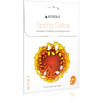 KORIKA Spring Detox set de măști pentru detoxifiere și hidratare